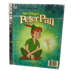 A Little Golden Book Peter Pan 1989 Vintage